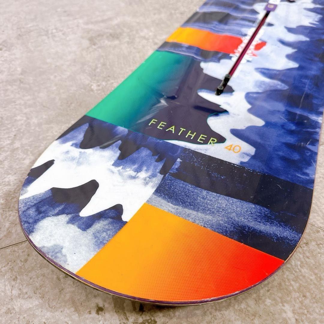 BURTON FEATHER SCRIBE スノーボードセット バートン