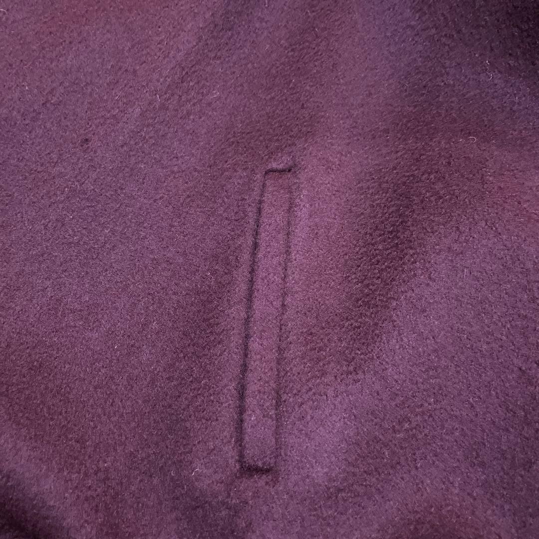 Hand Made アウター　ケープ　ポンチョコート　9号　レディース　パープル