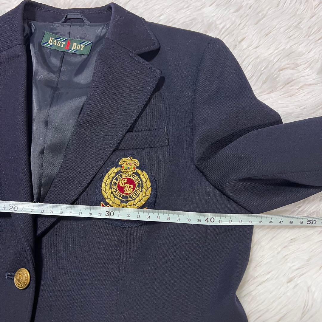 【美品】EAST BOY ブレザー　テーラードジャケット ネイビー　9号