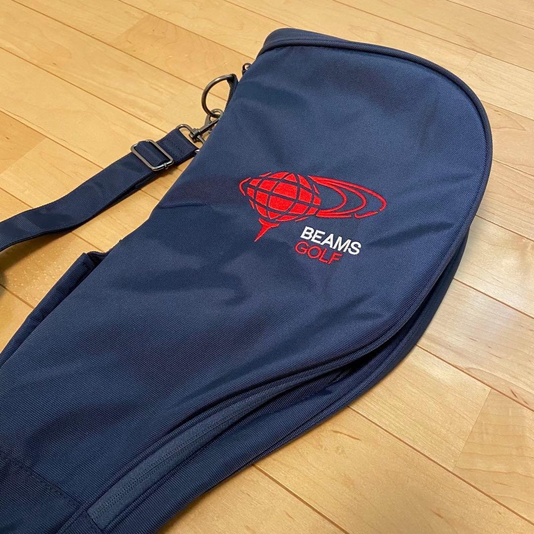 BEAMS GOLF ゴルフバッグ ネイビー