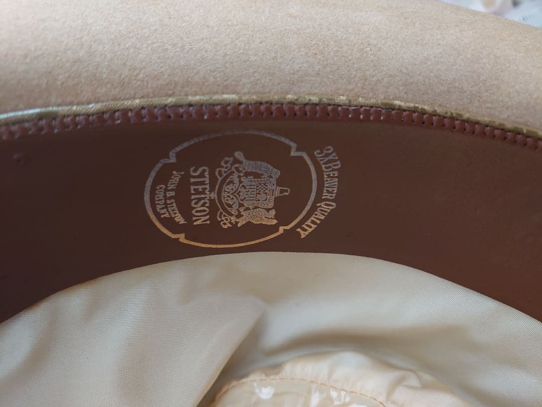 ステットソン 50s Vintage 3X BEAVER 1/4 58cm