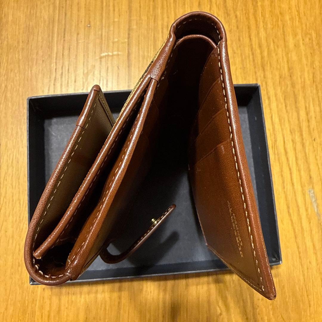 BURBERRY チェック柄 二つ折り財布