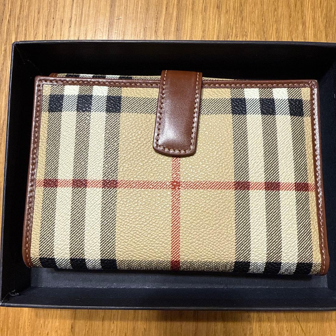 BURBERRY チェック柄 二つ折り財布