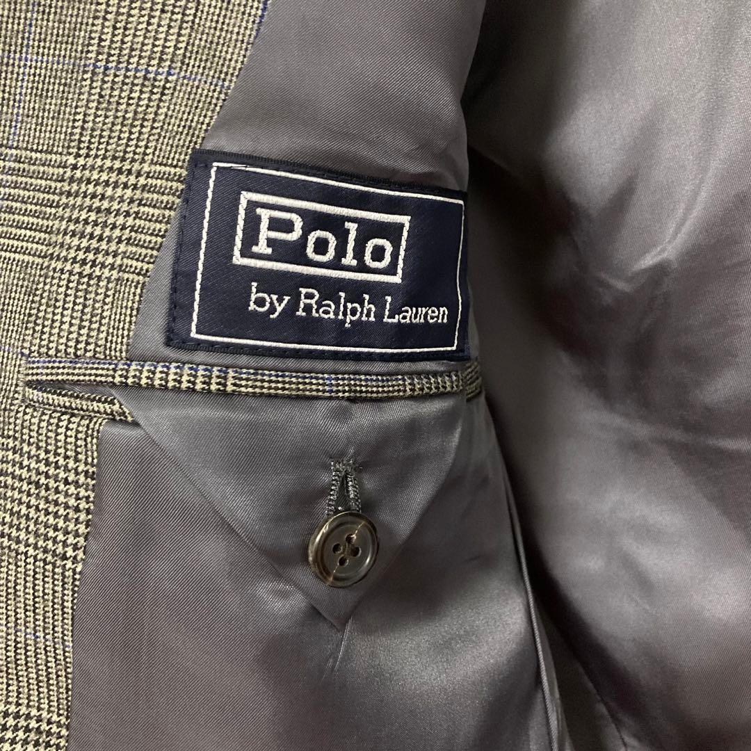 ポロバイラルフローレン スーツ セットアップ グレンチェック 2ボタン 90s