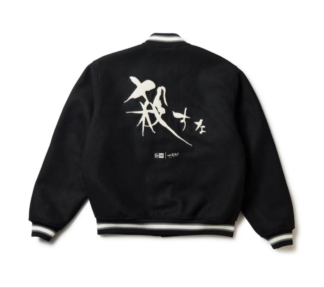 よ*ー様 NEW ERA メルトン ヴァーシティジャケット 岡本太郎 スタジャン