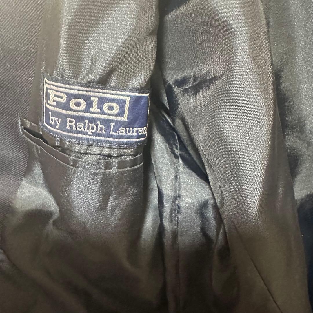 ラルフローレン　キッズ　セットアップ　3点セット　シャツ　紺ブレ　金ボタン