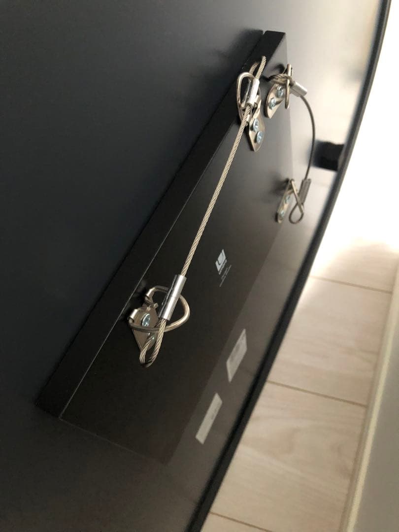 umbra ハブ ミラー オーバル ブラック 91×61cm