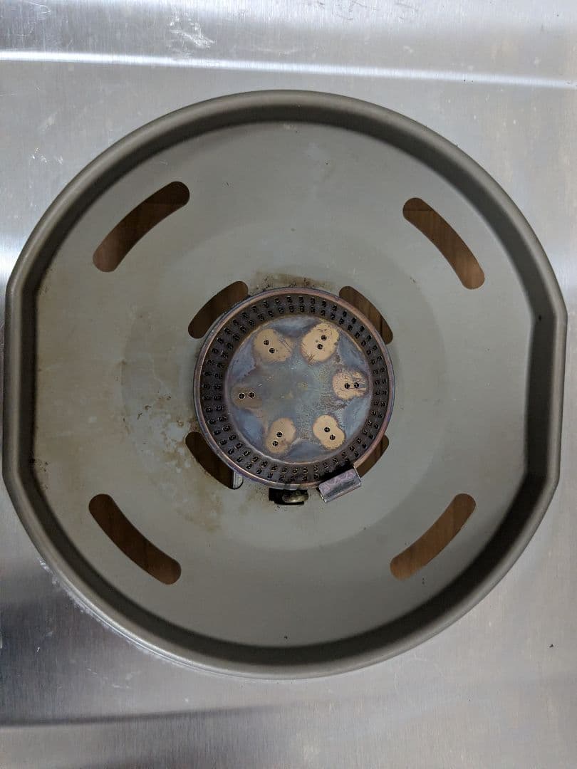 Peak（スノーピーク）　フラットバーナー　GS-450R　点火確認済み