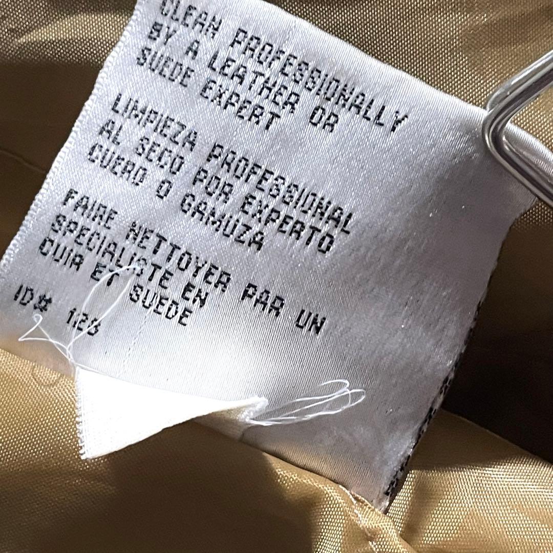 専用G-Ⅲ　NFL　ロサンゼルス・ラムズ　オールレザースタジャン　スウェードXL