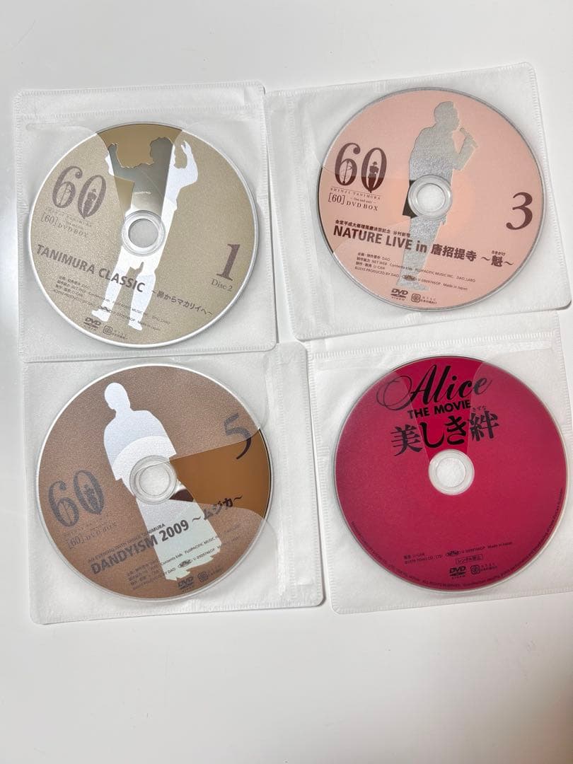 8枚組DVD谷村新司 / DVD-BOX (シックスティ) パンフレット付