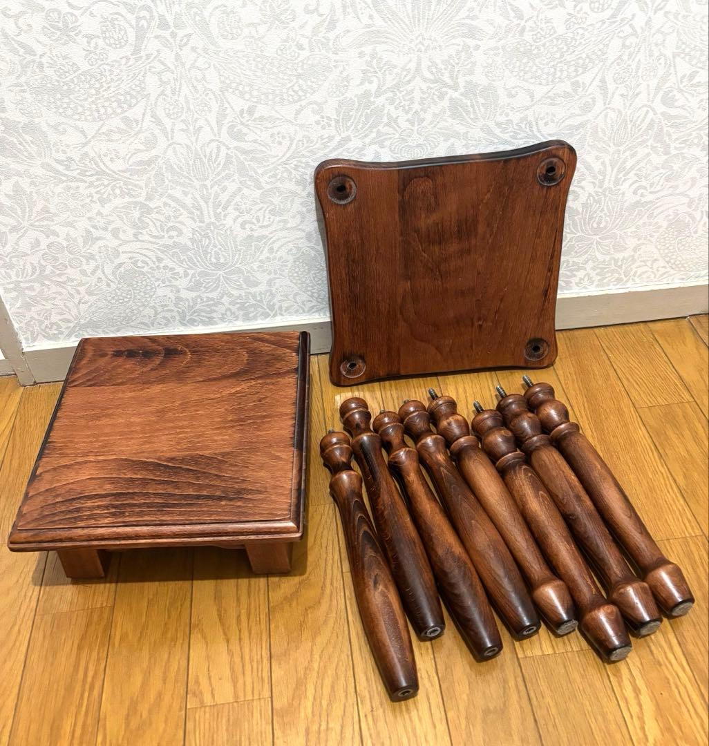 イタリア製＊クラシック木製サイドテーブル