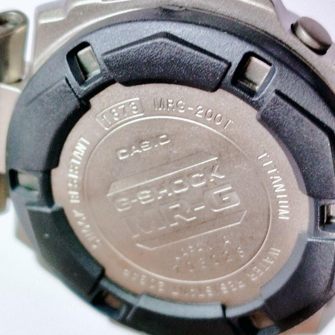 ① CASIO MRG-200T MR-G G-SHOCK クォーツ チタン