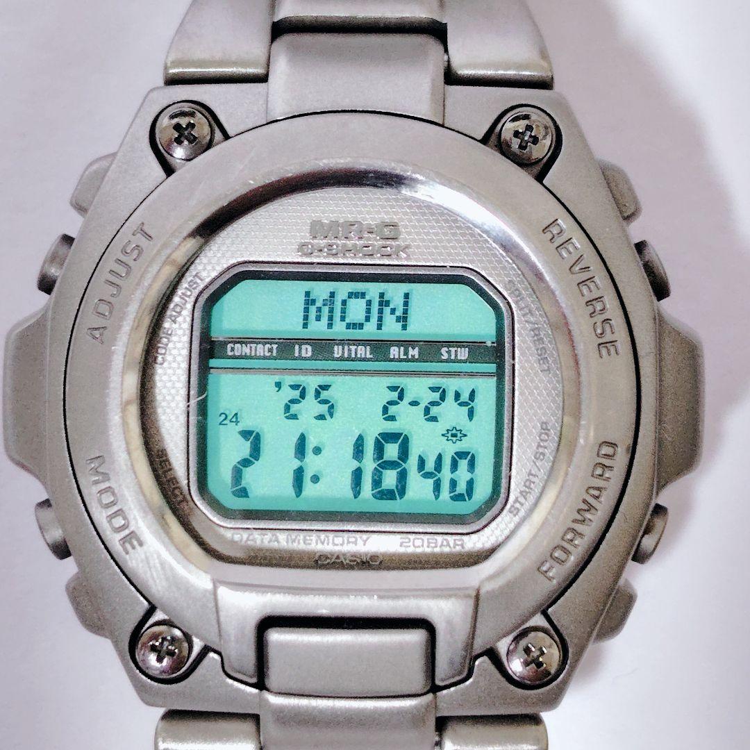 ① CASIO MRG-200T MR-G G-SHOCK クォーツ チタン