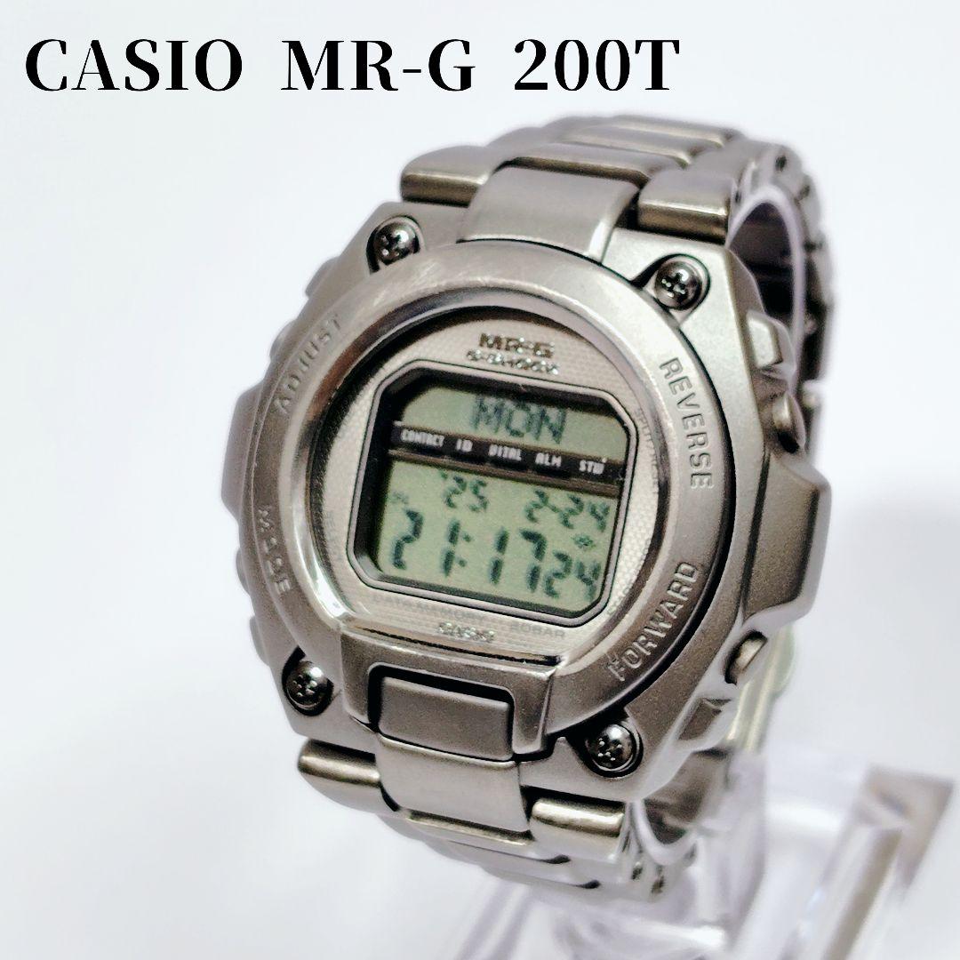 ① CASIO MRG-200T MR-G G-SHOCK クォーツ チタン