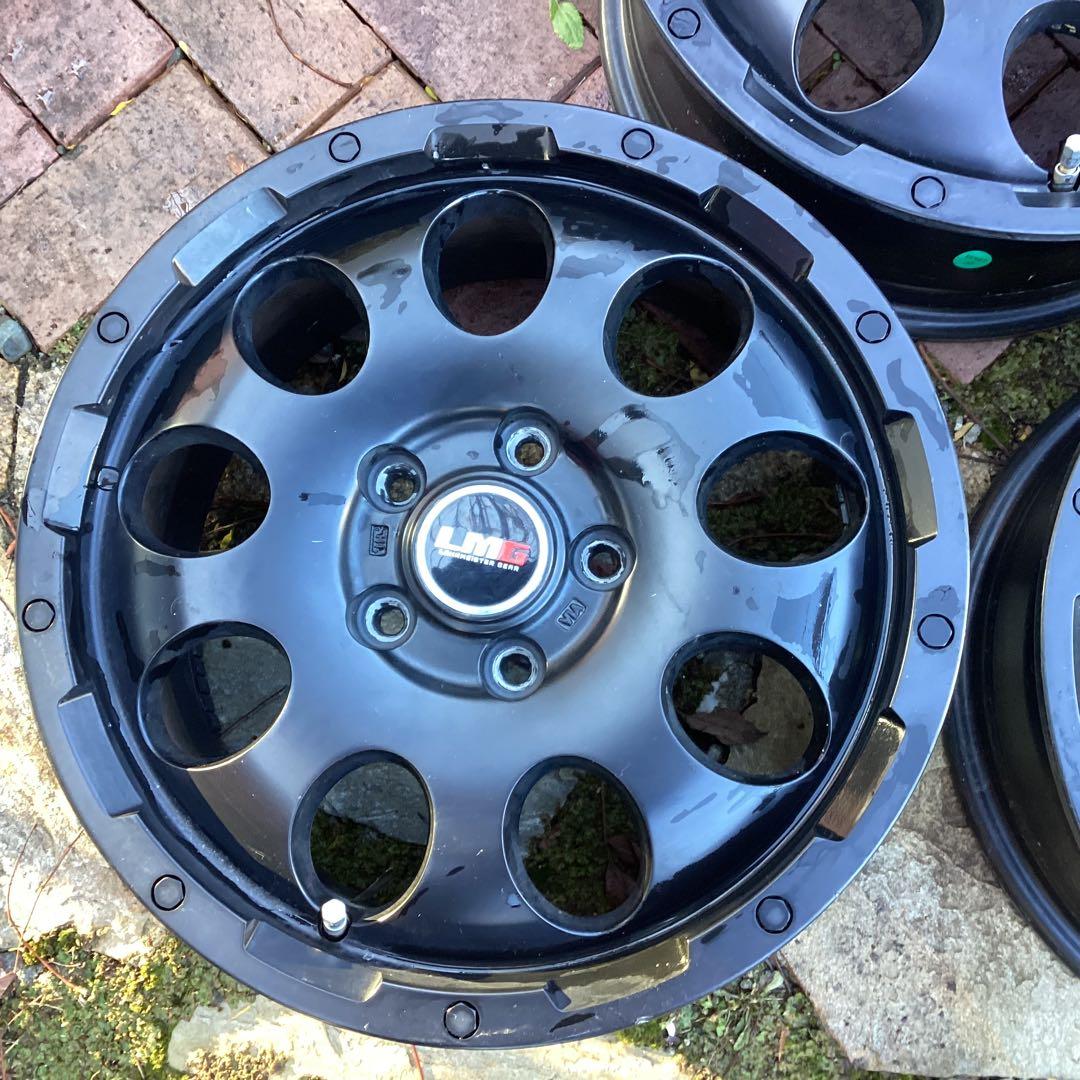 UG 16インチ ブラックホイール 4本の内2本❗️全国送料込み‼️ちーです‼️