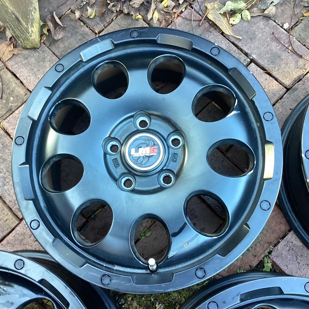 UG 16インチ ブラックホイール 4本の内2本❗️全国送料込み‼️ちーです‼️