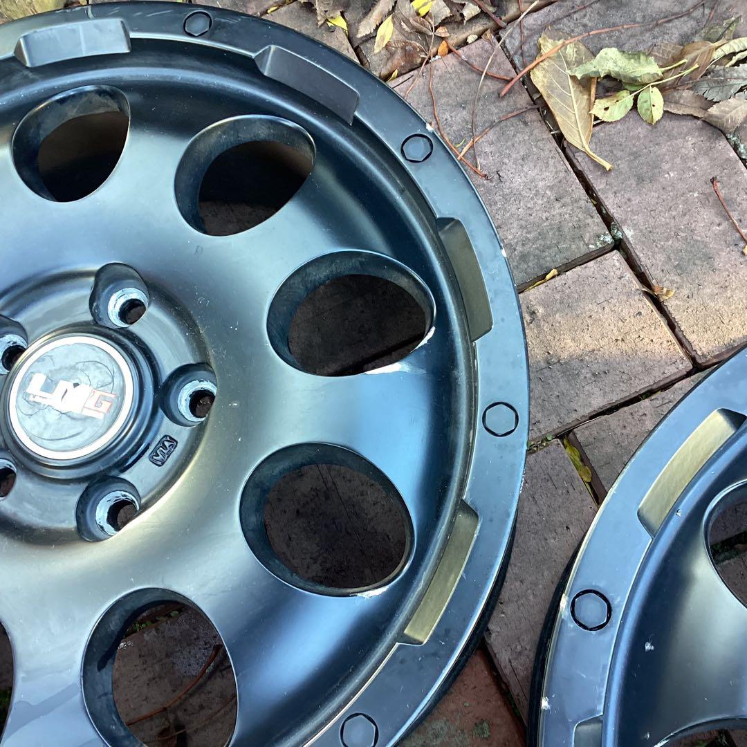 UG 16インチ ブラックホイール 4本の内2本❗️全国送料込み‼️ちーです‼️