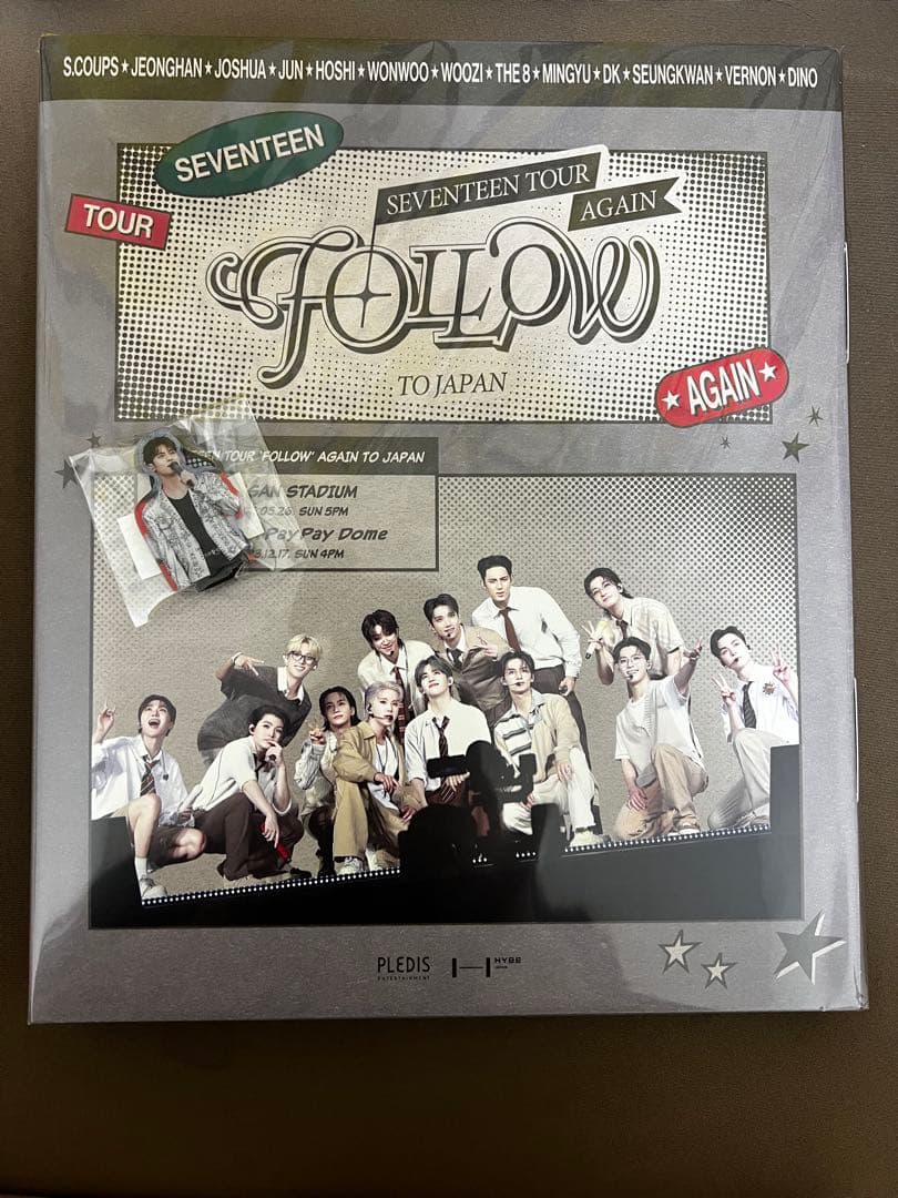 SEVENTEEN follow again Blu-ray トレカ・特典付き