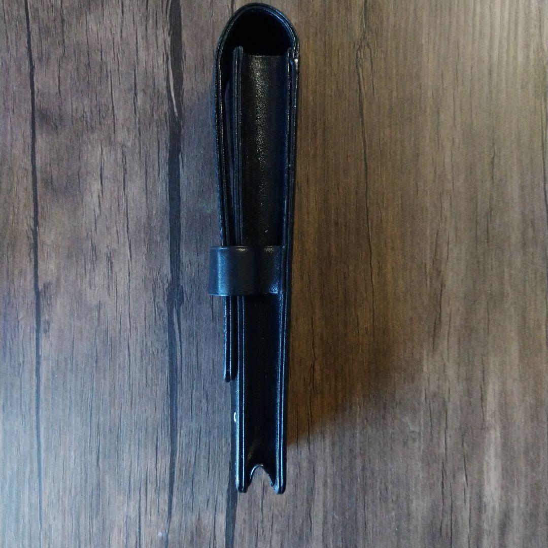 Montblanc 黒 レザー ペンケース