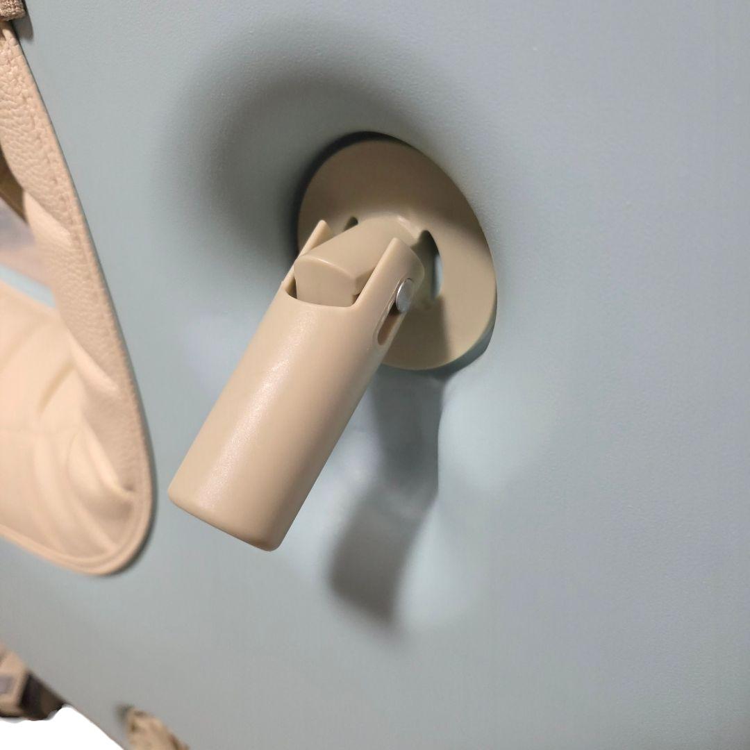 NORICCO こどもが乗れるキッズキャリー プレミアムシート パステルブルー