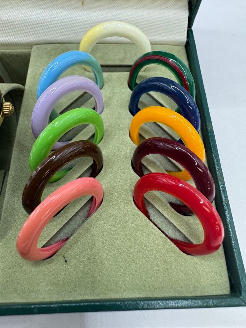 希少品　GUCCI グッチ 腕時計 11/12.2 チェンジベゼル 替えベゼル付