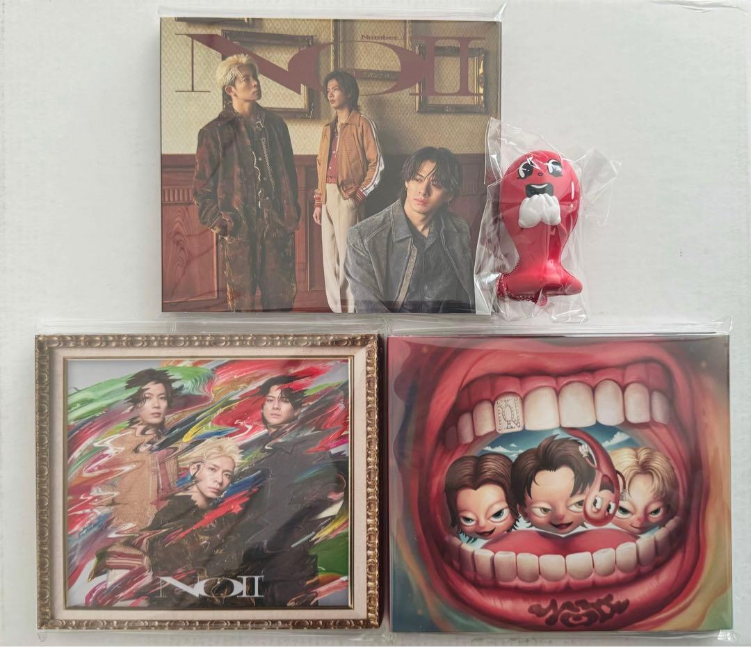 新品未開封　Number_i アルバム「No.Ⅱ」 《3形態＋まとめ買い特典付》