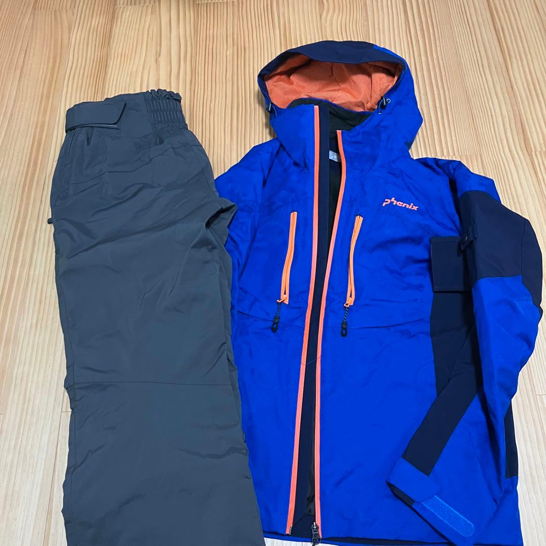 フェニックス　スキーウェア上下　 Mサイズ 青　グレー　スノボウェア