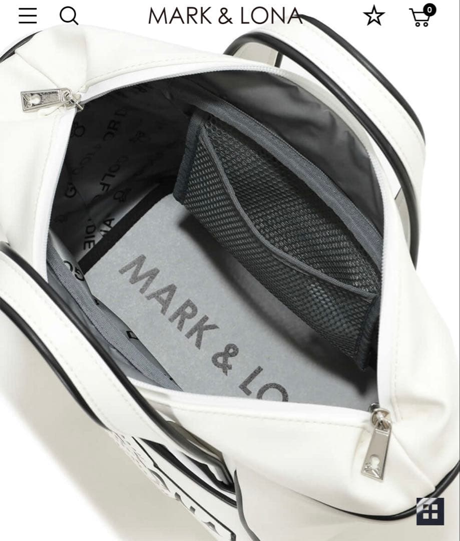 MARK & LONA Ever Cooler Mini Cart ホワイト保冷