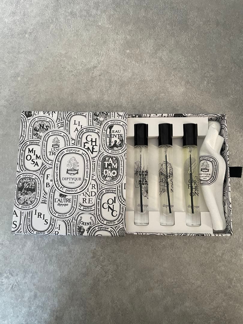 diptyque　ディプティック オードパルファン　ディスカバリーセット３種類