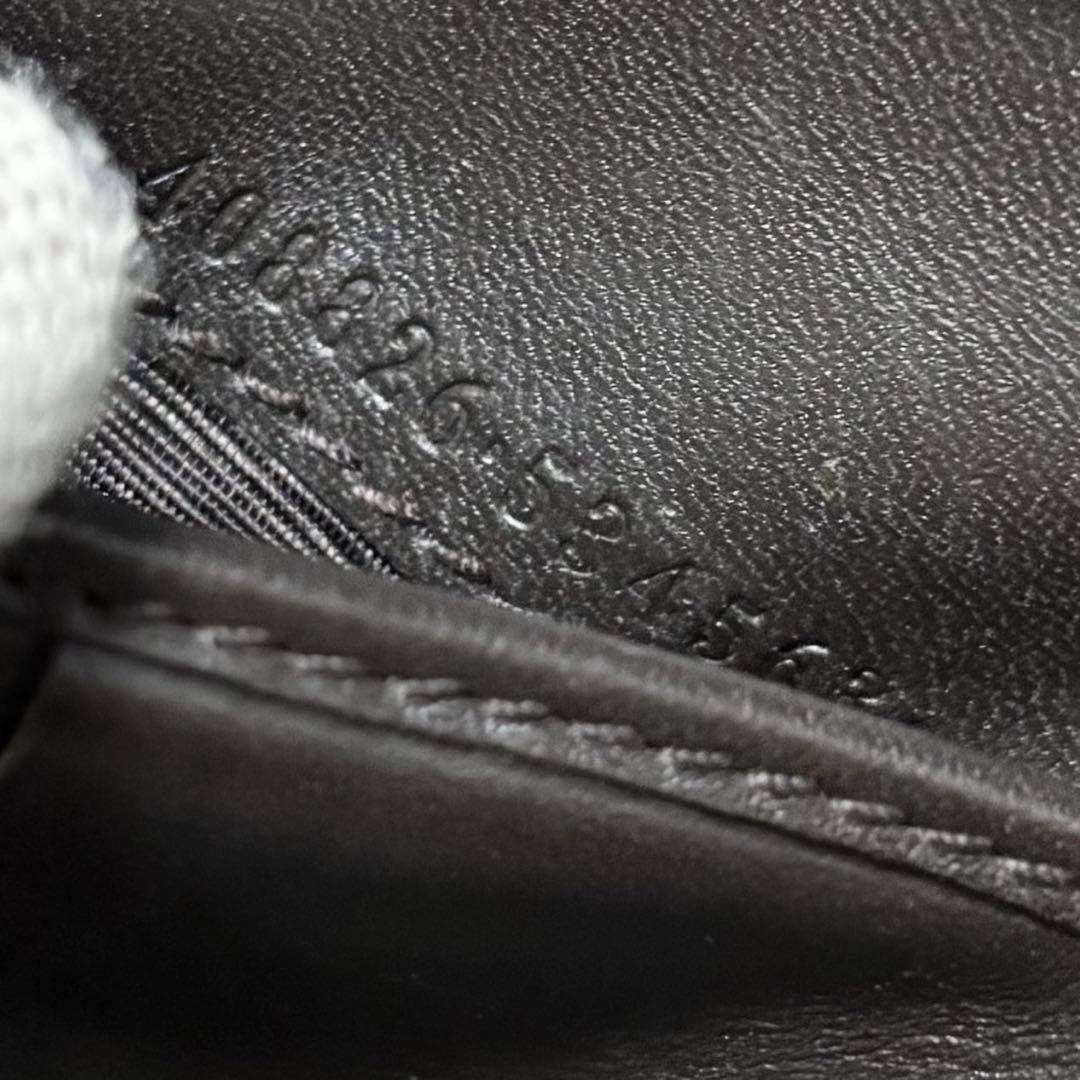 美品✨グッチ 二つ折り財布 シェリーライン GG アニマリエ PVC レザー