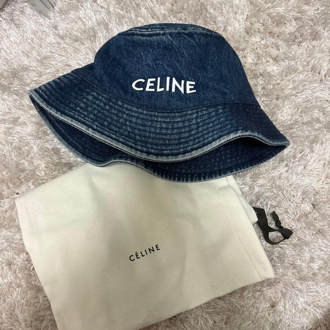 CELINE ハット デニム