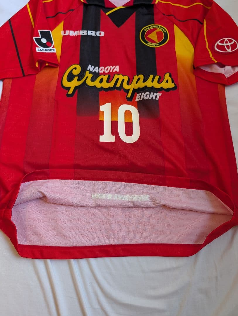 【美品・希少アンブロ製】ストイコビッチ/名古屋グランパス/H/97年モデル