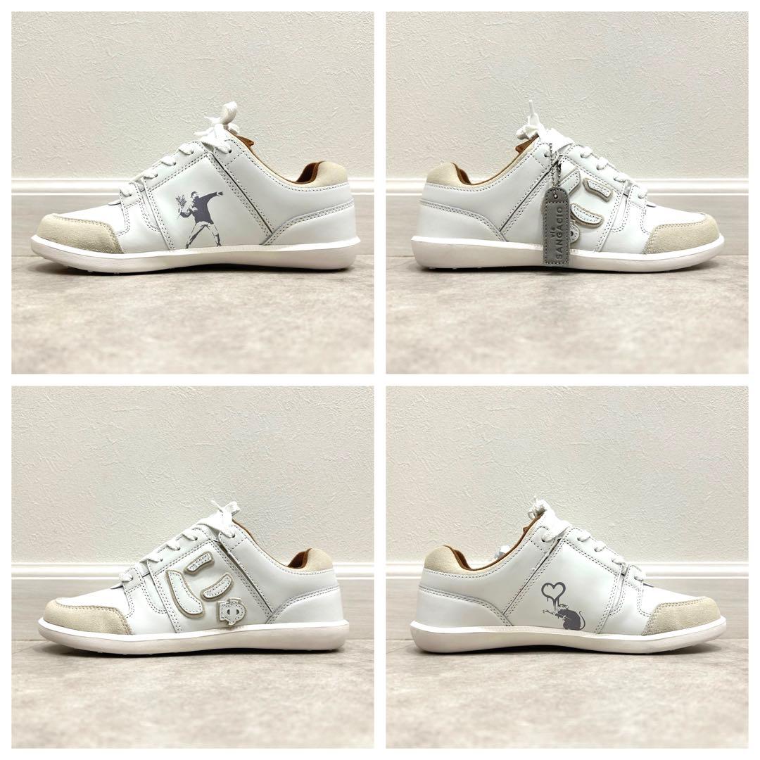sangacio BRANDALISED バンクシー スニーカー 24.5