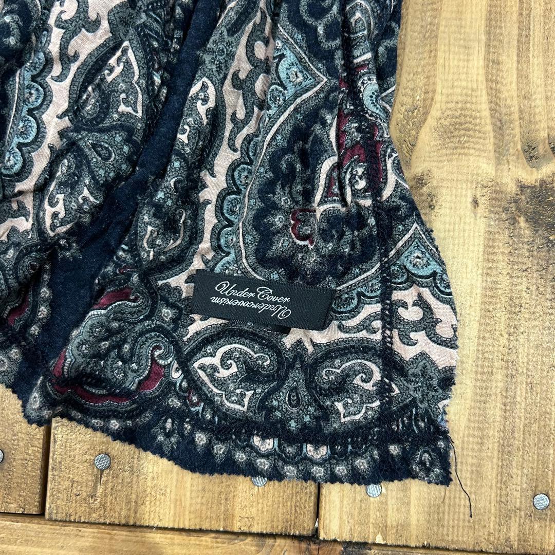 美品 Undercoverism ペイズリー柄 ストール アンダーカバー
