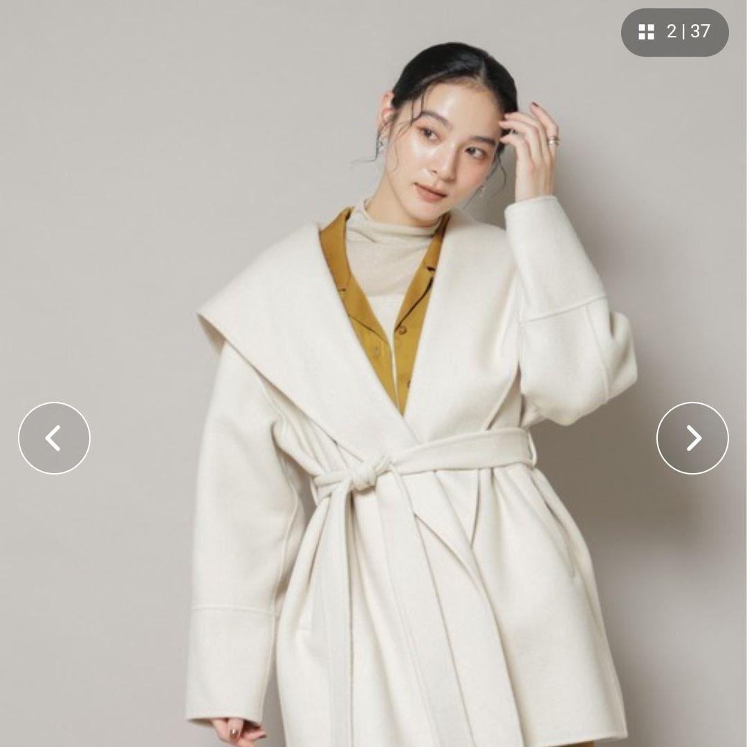 NANO universe リバーショールミディコート　新品タグ付き