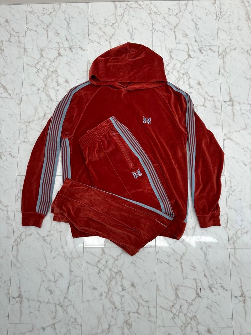 needles velours セットアップ 上下セット売り
