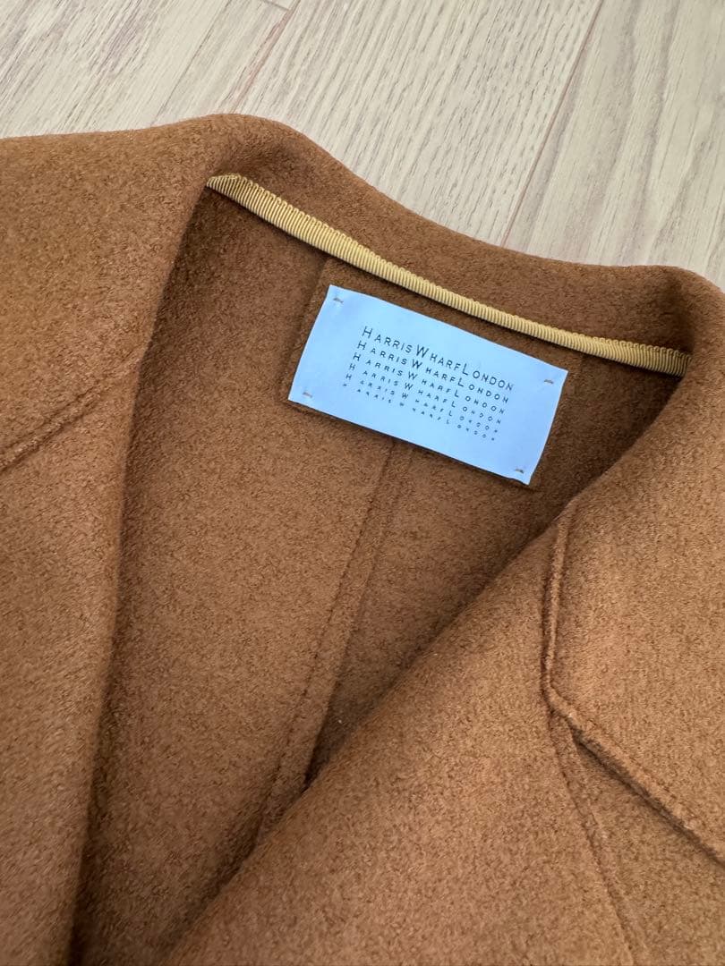 Harris Wharf London ブラウン コート 38