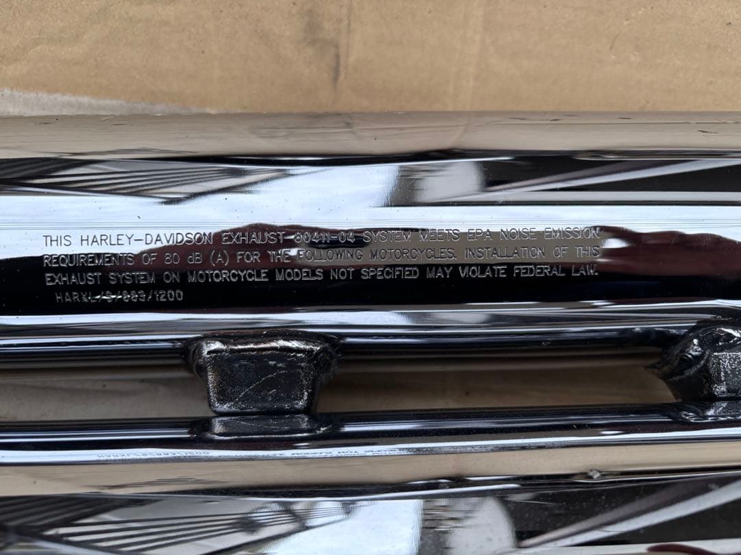 Harley Davidson XL883 XL1200マフラーセット