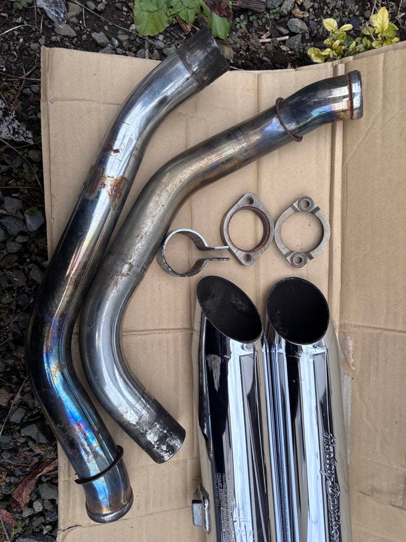 Harley Davidson XL883 XL1200マフラーセット