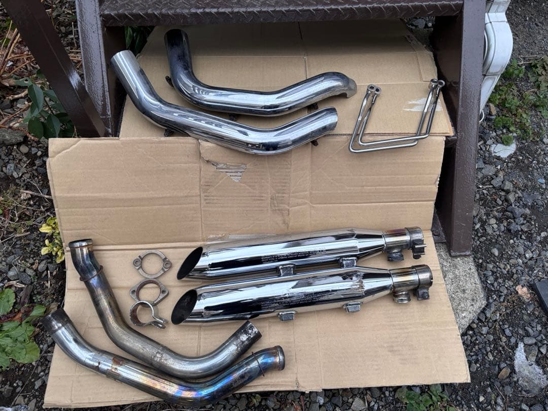 Harley Davidson XL883 XL1200マフラーセット