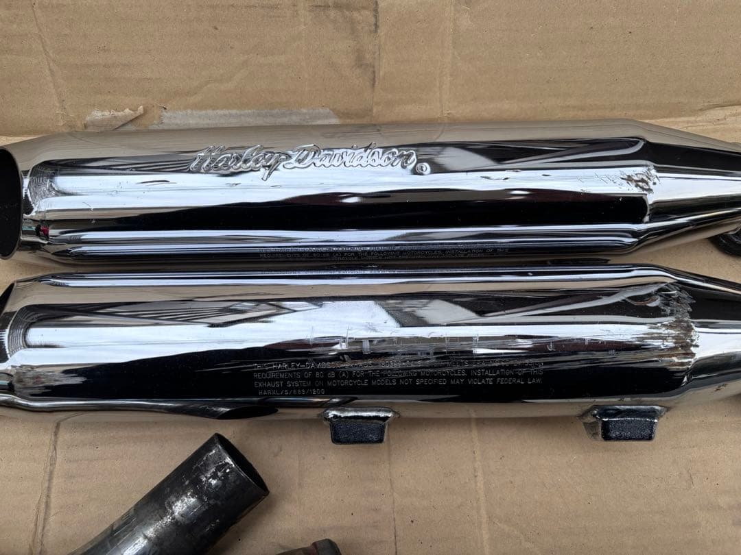 Harley Davidson XL883 XL1200マフラーセット