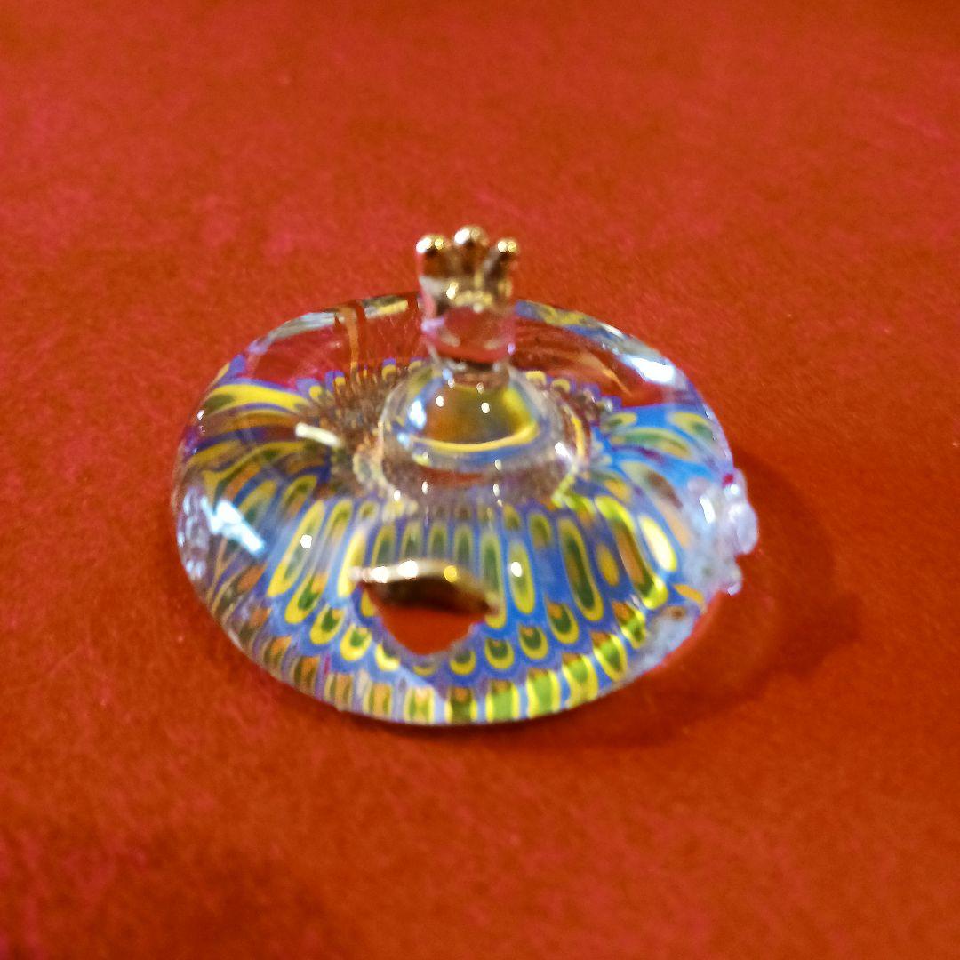 ガラス製 雛人形 ひな祭り ベネチアンガラスペーパーウェイト