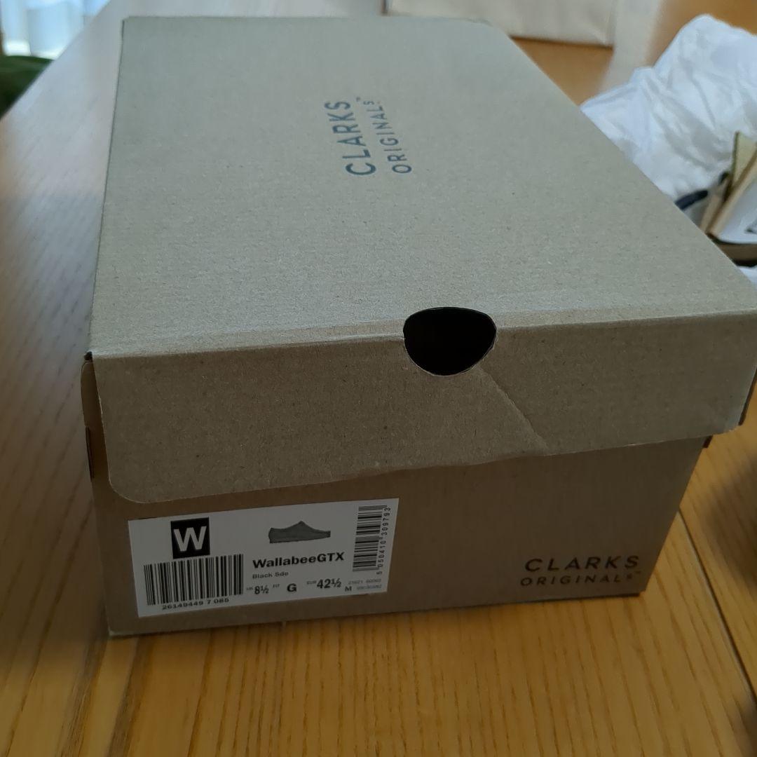 Clarks ブラック ワラビー wallabee gtx