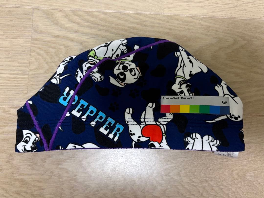 arena ディズニー 101匹わんちゃん 水着 水泳帽 セット