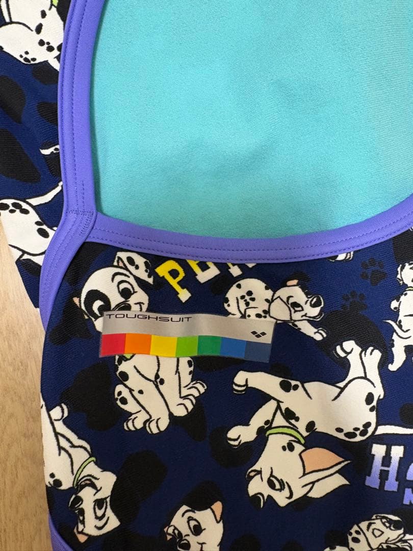 arena ディズニー 101匹わんちゃん 水着 水泳帽 セット