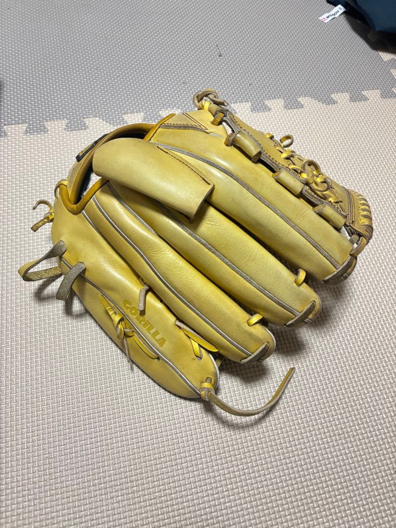 【1月20日まで限定値下げ】ごりら印の野球道具　硬式用オーダーグローブSKR型