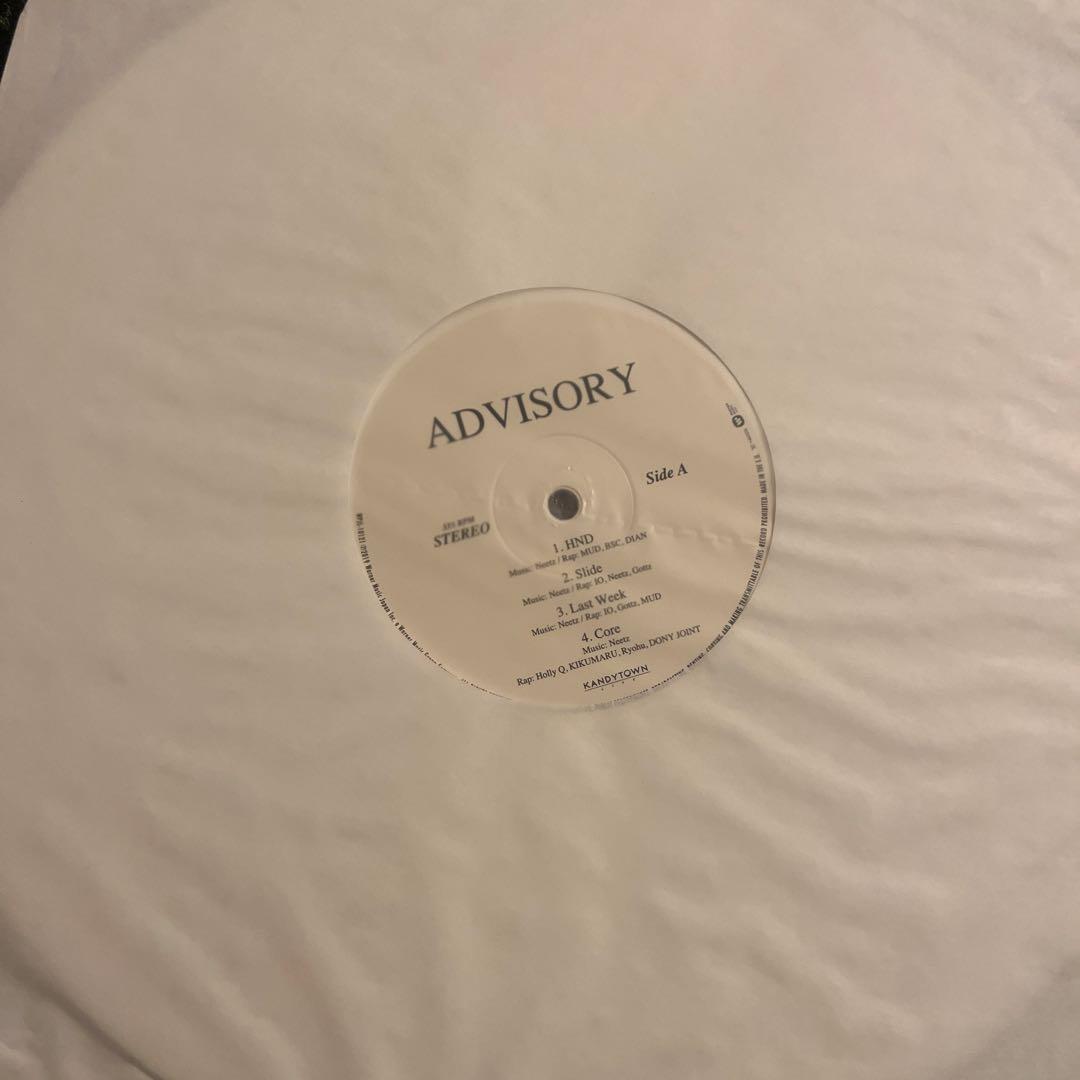 最安値　 美品　KANDYTOWN ADVISORY レコード ポスター付き