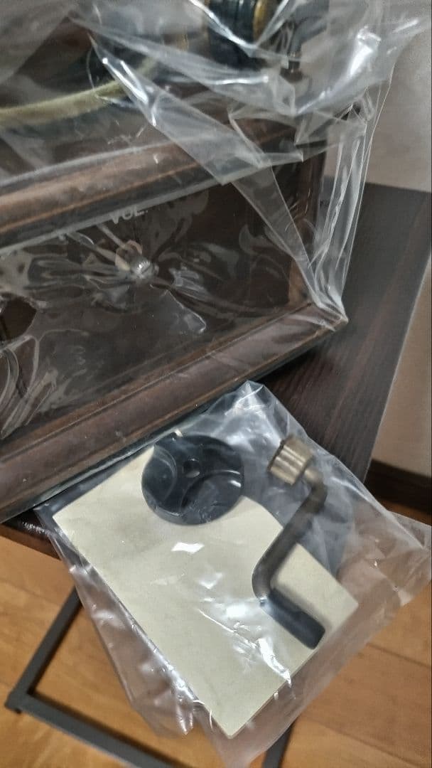 レトロ蓄音機 ナガオカ·フォノグラフ 未使用品　昭和40年代