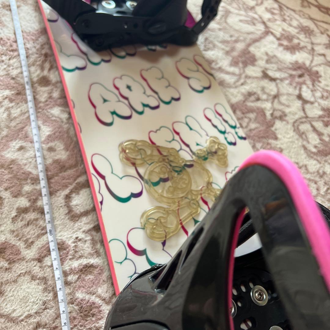 良品 スノーボードセット 約136cm 子供 レディース