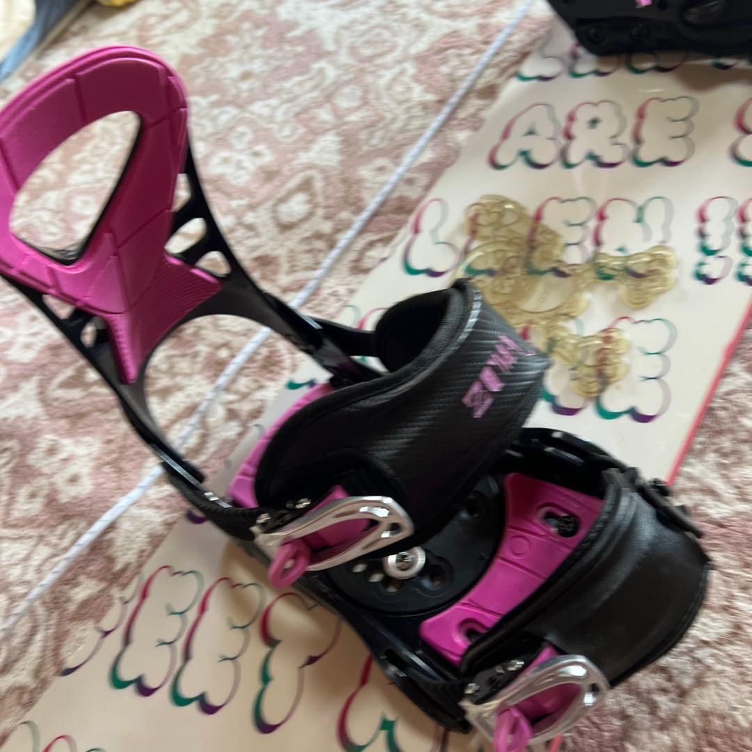 良品 スノーボードセット 約136cm 子供 レディース